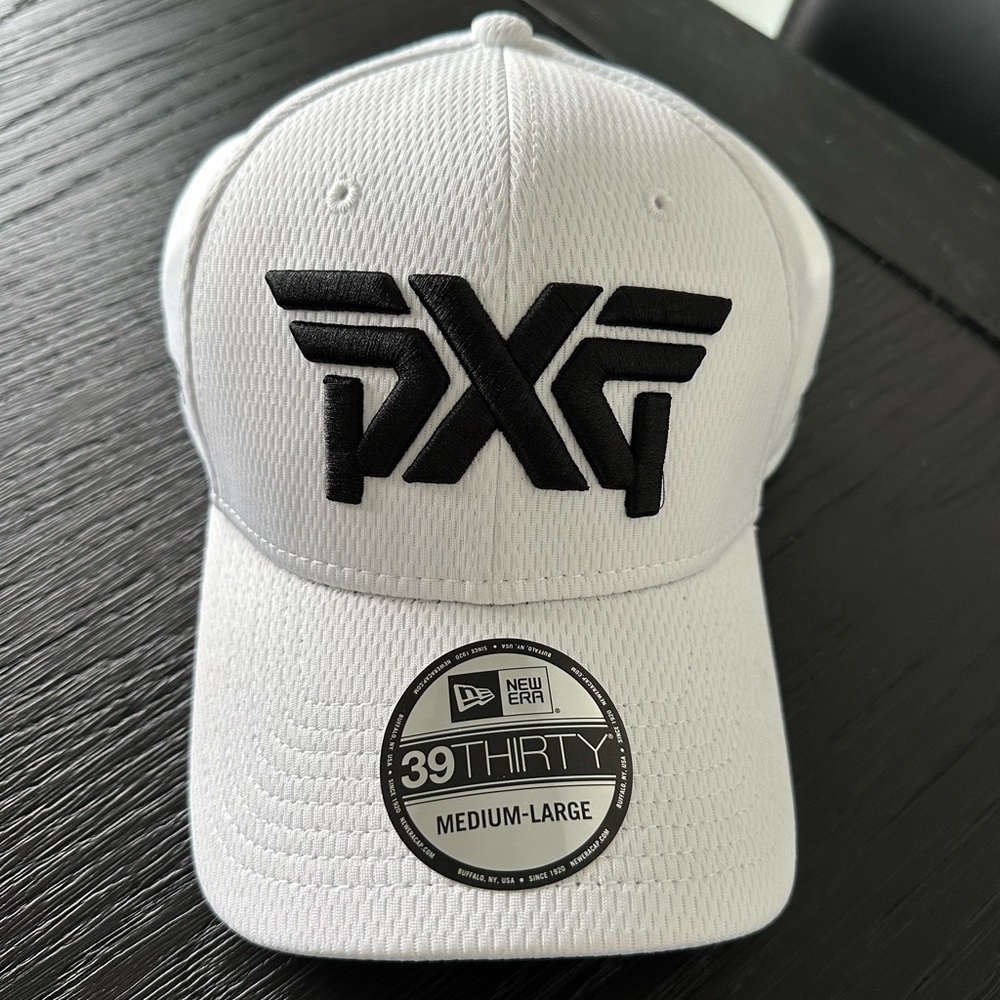 BRAND NEW PXG Perf Line Hat -M/L and Fairway Camo Players Towel